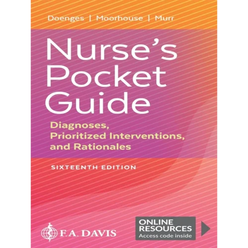 Nurse's Pocket Guide: Diagnoses, Prioritized Interventions, and Rationales